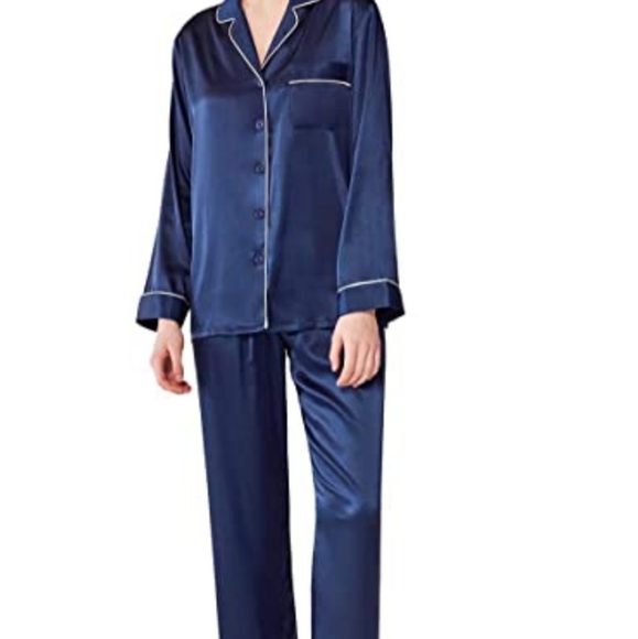 Silk PJ Set - Picture 1 of 2